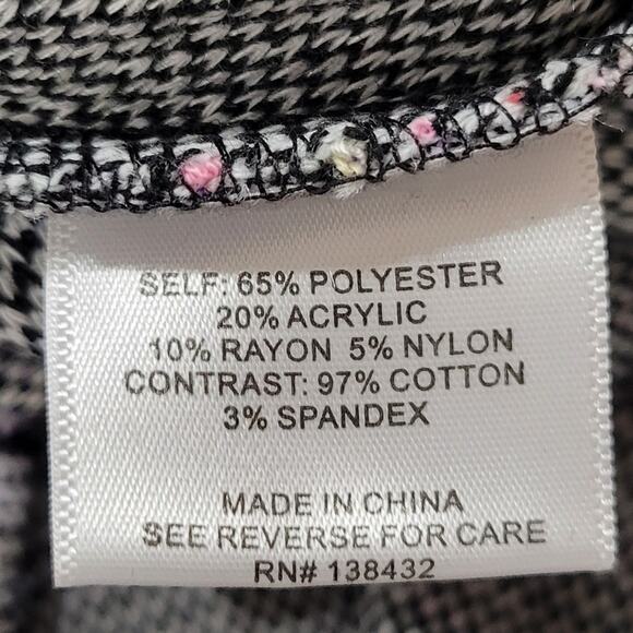 Modcloth Smiling From The Top A-Line Windowpane Dress Multicolor Textured Knit - Picture 9 of 9